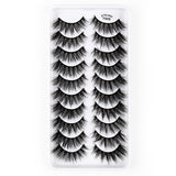 3D Imitation Mink Hair Natural Length False Eyelashes Three-dimensional