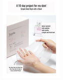 Collagen Sheet Mask Anti-Aging Serum with Hyaluronic Acid and Peptide