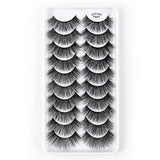 3D Imitation Mink Hair Natural Length False Eyelashes Three-dimensional