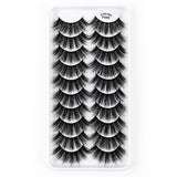 3D Imitation Mink Hair Natural Length False Eyelashes Three-dimensional