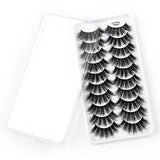 3D Imitation Mink Hair Natural Length False Eyelashes Three-dimensional